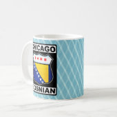 Mug Chicago Bosniaque Américain (Devant gauche)