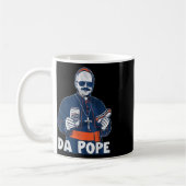 Mug Chicago Da Pope Funny Humour catholique (Gauche)
