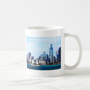 Mug Chicago IL - Schooner contre Chicago Skyline