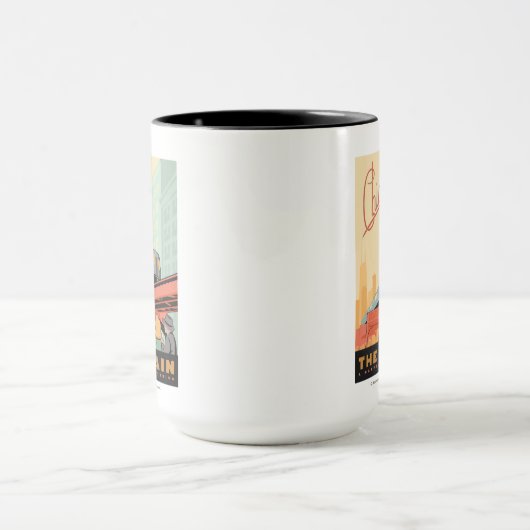 Mug Chicago, IL - Train "L" (Centre)