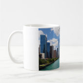 Mug Chicago Illinois River City Skyline (Gauche)