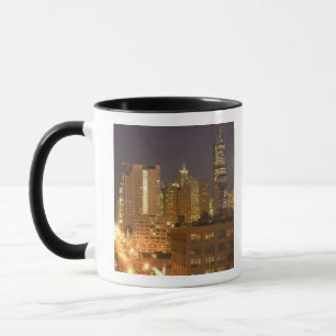 Mug Chicago, Illinois, Skyline de West Loop à