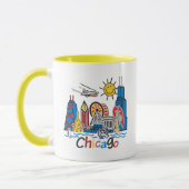 Mug Chicago Kids Skyline (Gauche)