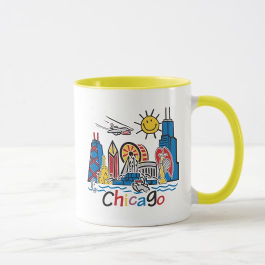 Mug Chicago Kids Skyline (Droite)