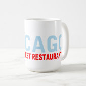 Mug Chicago, les meilleurs restaurants du monde (Devant droit)
