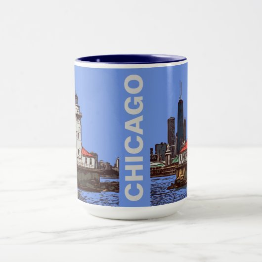 MUG CHICAGO LIGHTHOUSE (Centre)