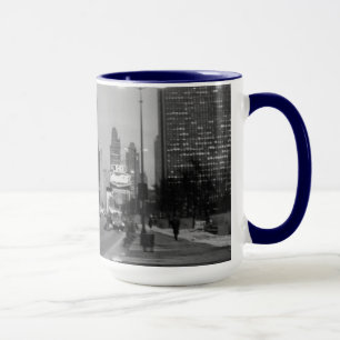 Mug Chicago Michigan Avenue @ Nuit 6 mars 1967