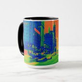 Mug Chicago Michigan Avenue @ Nuit 6 mars 1967 Neon (Devant gauche)