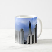 Mug Chicago Nature Scene Buildings Towers Art Sketch (Devant droit)