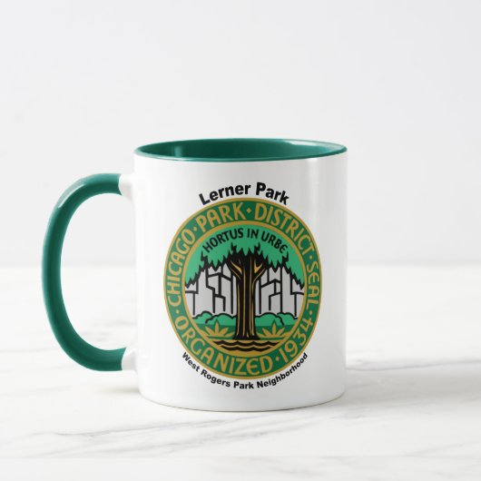 Mug Chicago Park District, parc Lerner (Gauche)