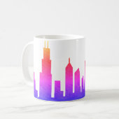 Mug Chicago Skyline (Devant gauche)