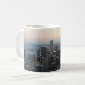 Mug Chicago Skyline à Sunset (Devant gauche)