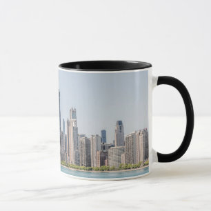 Mug Chicago Skyline Avec Le Lac Michigan