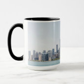 Mug Chicago Skyline Avec Le Lac Michigan (Gauche)