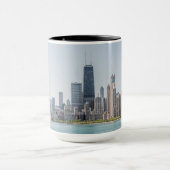 Mug Chicago Skyline Avec Le Lac Michigan (Centre)