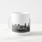 Mug Chicago Skyline Etché (Devant gauche)