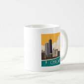 Mug Chicago | Skyline moderne (Devant droit)