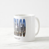 Mug Chicago Skyline - The Windy City (Devant droit)