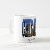 Mug Chicago Skyline - The Windy City (Devant gauche)