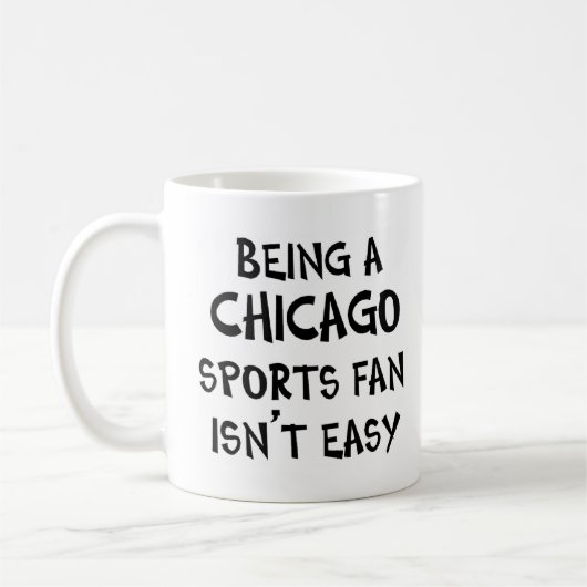 Mug chicago sports fan, being (Gauche)