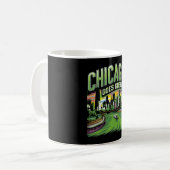 Mug Chicago vire au vert pour la Saint-Patrick (Devant gauche)