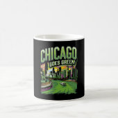 Mug Chicago vire au vert pour la Saint-Patrick (Centre)