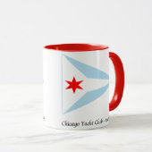 Mug Chicago Yacht Club, depuis 1875 (Devant droit)