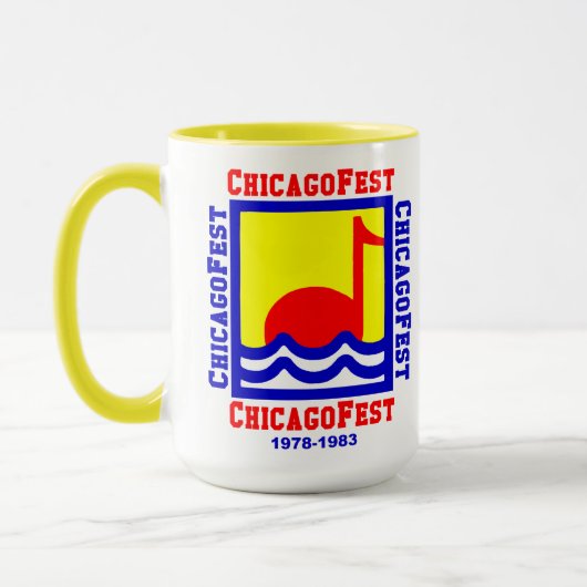 Mug ChicagoFest, Chicago IL (1978-1983) (Gauche)