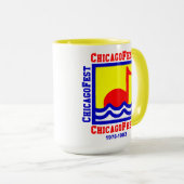 Mug ChicagoFest, Chicago IL (1978-1983) (Devant droit)