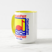 Mug ChicagoFest, Chicago IL (1978-1983) (Devant gauche)