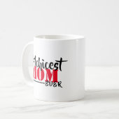 Mug Chicest maman jamais moderne manuscrit (Devant gauche)