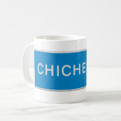 Mug Chichester roadsign (Devant gauche)