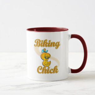 Mug Chick à vélo