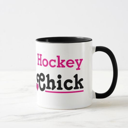 Mug Chick de hockey (Droite)