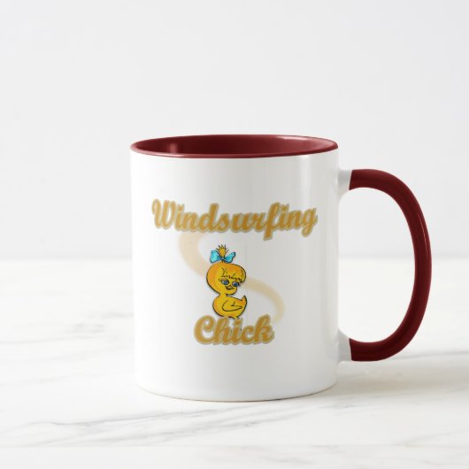 Mug Chick de planche à voile (Droite)