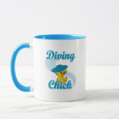 Mug Chick de plongée #3 (Gauche)