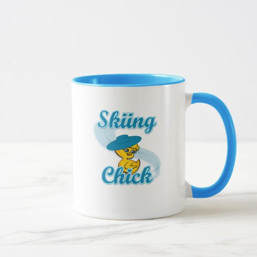 Mug Chick de ski #3 (Droite)