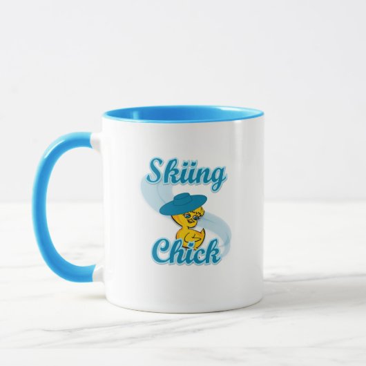 Mug Chick de ski #3 (Gauche)