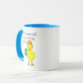 Mug Chick d'ingénierie de l'environnement (Devant gauche)