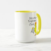 Mug Chick d'ingénierie structurelle (Devant droit)