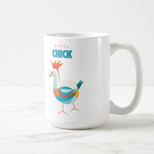 Mug Chick élégant (Droite)