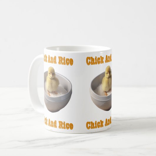 Mug Chick et riz (Devant gauche)