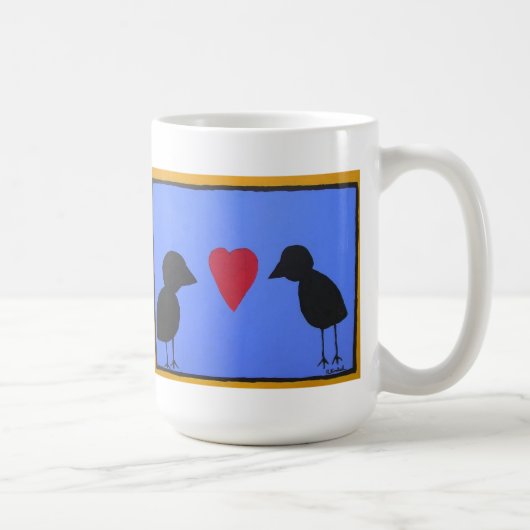 Mug Chick Love sur une mule (Droite)