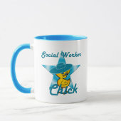Mug Chick ouvrier social #7 (Gauche)
