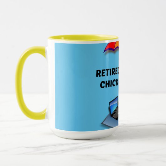 Mug Chick retraité (Gauche)