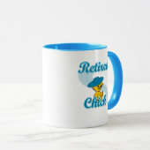Mug Chick retraité (Devant droit)