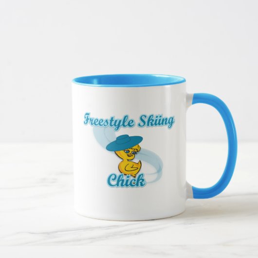 Mug Chick Ski Freestyle #3 (Droite)