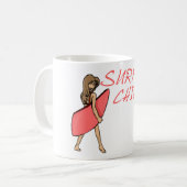 Mug Chick surfer (Devant gauche)
