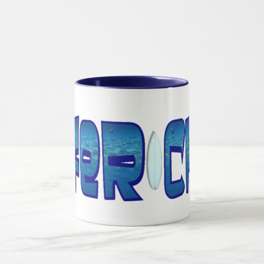 Mug Chick surfer (Centre)