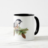 Mug Chickadee d'hiver (Devant droit)